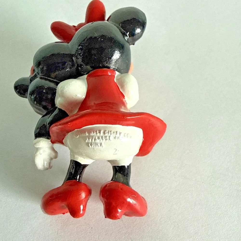 Vintage‎ 1980s Disney PVC Figure Lot By Applause Mickey Mouse Minnie Mouse